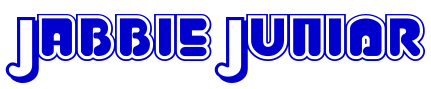 Jabbie Junior 字体